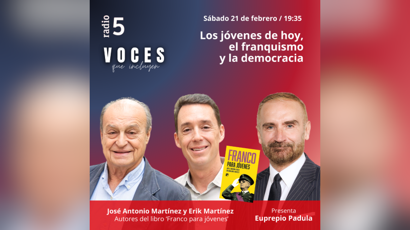 Voces que incluyen - Los jóvenes de hoy, el franquismo y la democracia - 21/02/26 - Escuchar ahora