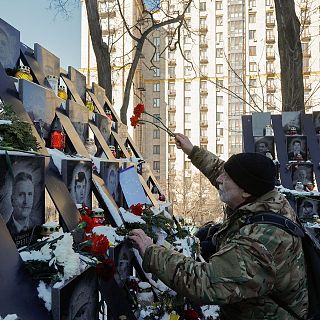 Doce años de la represión del Euromaidán en Ucrania