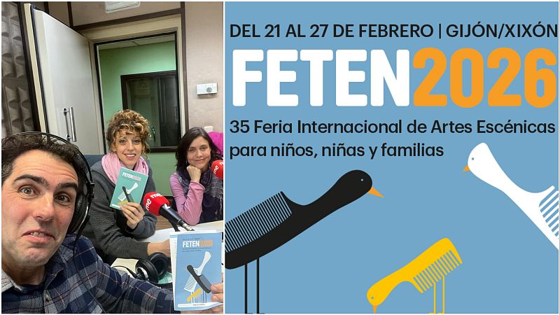 La sala - FETEN, Feria de Escénicas en Gijón; Andrés Lima y Marta Aledo; El nudo gordiano - 21/02/26 - La sala - RNE | Escuchar