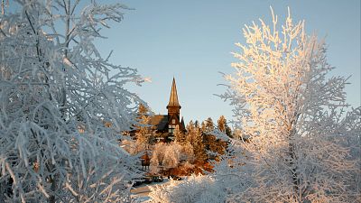 Invierno en Finlandia