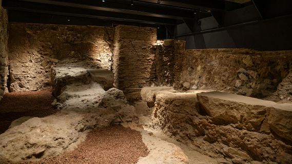 Descobreixen a Ciutat Vella un paviment romà únic que reescriu la història de Barcelona