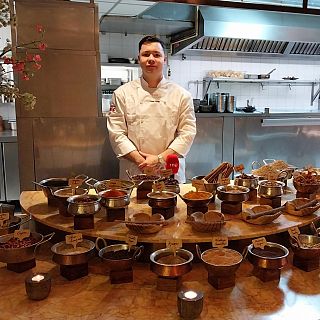 Luis Ojeda, cocina tradicional india con producto español