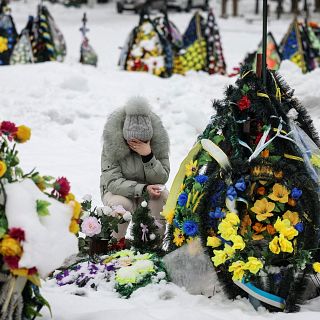 Four years of war in Ukraine: "Even the dead have no rest"