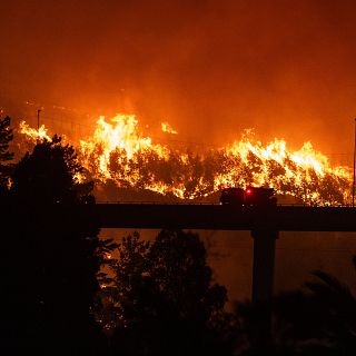 El cambio climático agrava los incendios en Chile y Argentina, según WWA