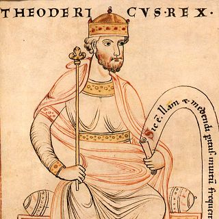 508: Teodorico el Grande rescata al reino visigodo en la Galia