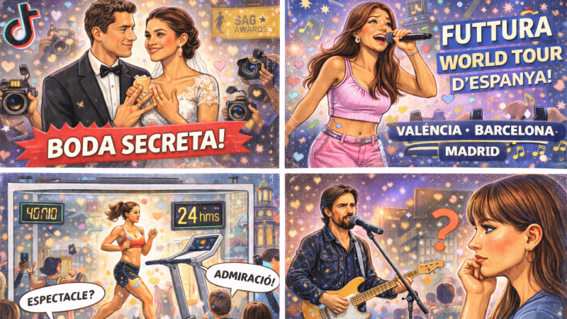 Virals Culturals: Casament secret Tom Holland-Zendaya, marat� Verdeliss i Tini Wold Tour - Xavif�rnia | Escoltar