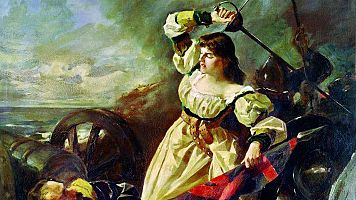 Mar�a Pita: la mujer defensora de A Coru�a frente a la "Armada Invencible" inglesa