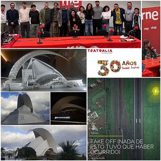 Creación canaria en La Salita del Auditorio de Tenerife y 'Take off', de J. Padilla