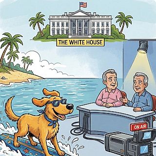 Virals Culturals: les perles dels Morancos, un gos que surfeja i La Casa Blanca "balla" la Macarena