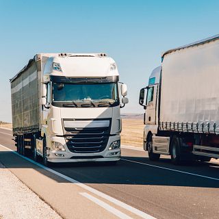 El transporte por carretera, afectado por la guerra de Irán