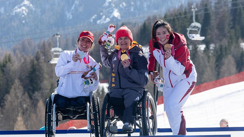 Audrey Pascual, medallista paralímpica: "Para el supergigante tengo mentalidad de ganar" - Tablero deportivo | Escuchar