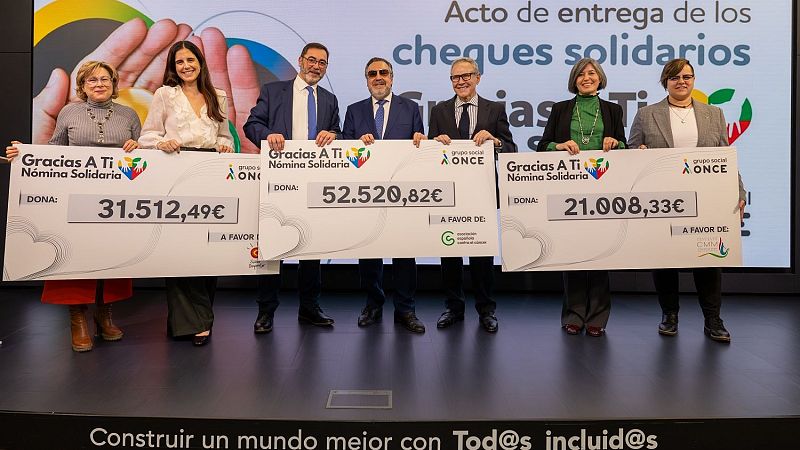 Para que veas - Gracias a ti, la nómina más solidaria del Grupo Social ONCE - 13/03/26 - Escuchar ahora