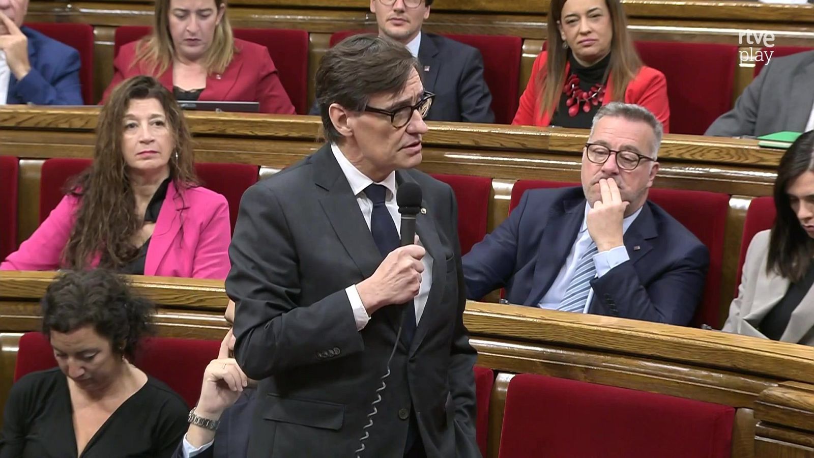 Retrets pels pressupostos a la sessió de control al Parlament | Escuchar