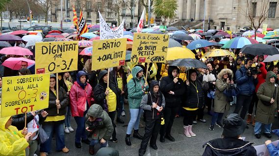 Les educadores de l'etapa de 0 a 3 anys reclamen visibilitat