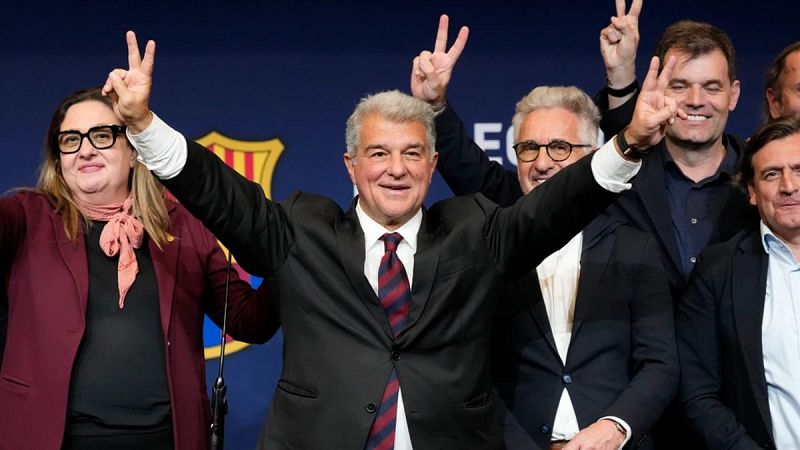 El mat� de R�dio 4 - Joan Laporta celebra la vict�ria electoral al Luz de Gas - El mat� de R�dio 4 | Escoltar