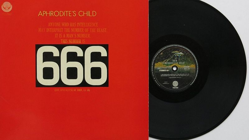 JPelirrojo pincha el disco '666' de Aphrodite's Child - escuchar ahora