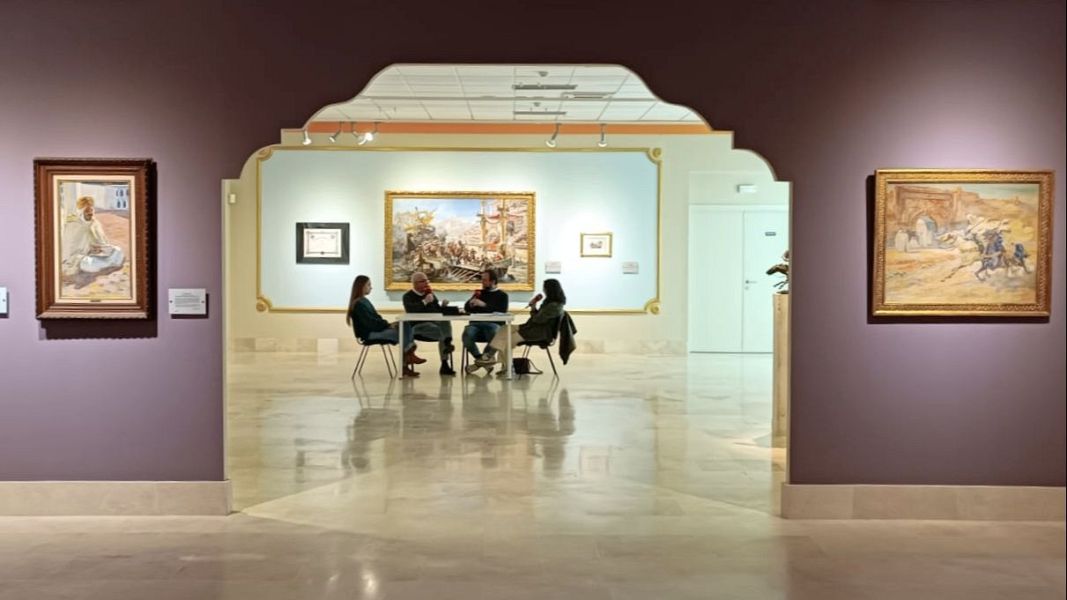 Ulpiano Checa, el pincel que filmaba