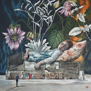 De Baiona al Bronx: el viaje mural de Lula Goce | Tatuaje árabe, hindú y budista