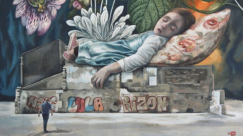 Territorio 9 - De Baiona al Bronx: el viaje mural de Lula Goce | Tatuaje árabe, hindú y budista - 20/03/26 - Territorio 9 | Escuchar