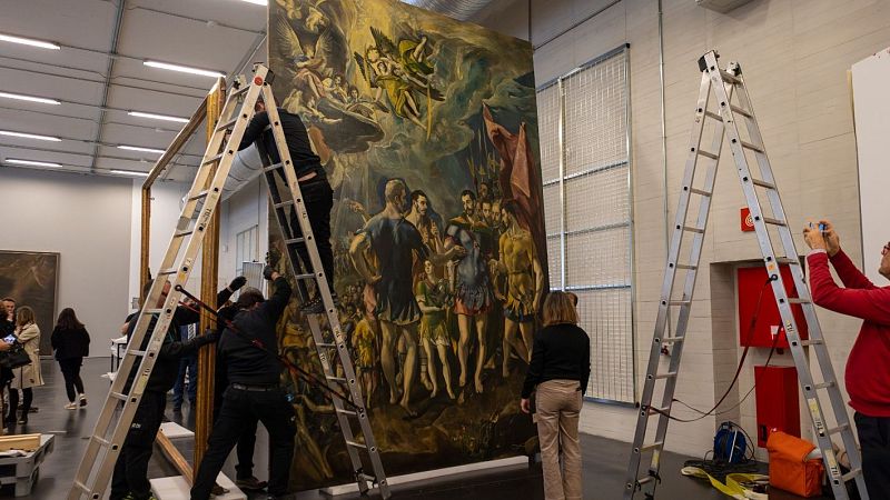 Patrimonio inicia la restauración de una obra monumental de El Greco