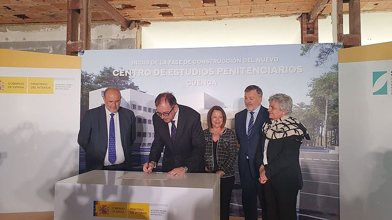El edificio del Centro de Estudios Penitenciarios de Cuenca estará listo en año y medio - Castilla-La Mancha Informativos | Escuchar