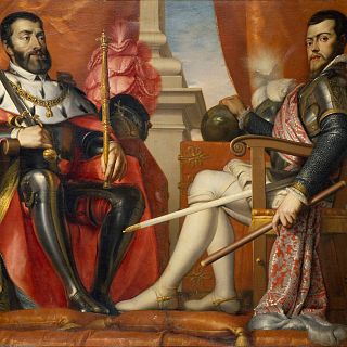 1556: Felipe II es proclamado rey tras la abdicaci�n de Carlos V