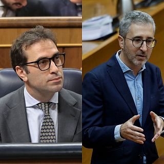 Carlos Cuerpo, nuevo vicepresidente primero y Arcadi Espa�a, nuevo ministro de Hacienda