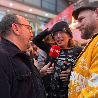 La catifa vermella de la gala dels Premis Enderrock