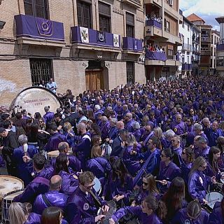Antonio Resines rompe la hora en Calanda