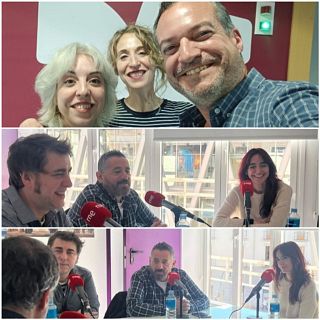 Con Pep�n Nieto, Jos� Troncoso, Lola Barroso, Amaya Galeote y Marta Aledo