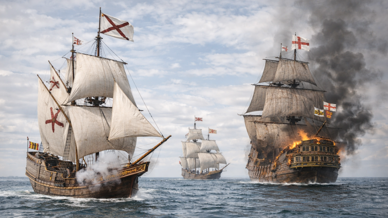 Historias del vino -  La batalla del Golfo de Vizcaya: bloqueo al vino de Burdeos - 06/04/26 - Escuchar ahora