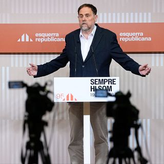 Junqueras: "Rufián y yo somos muy amigos, pero ERC no se presenta fuera de Catalunya"