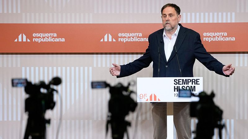 Junqueras: "Rufián y yo somos muy amigos, pero ERC no se presenta fuera de Catalunya" - Las mañanas de RNE | Escuchar