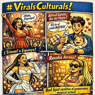 Virals Culturals: Laura Pausini arriba a Espanya, Alfred García acaba amb "el misteri" i Cepeda fa un videoclip amb IA