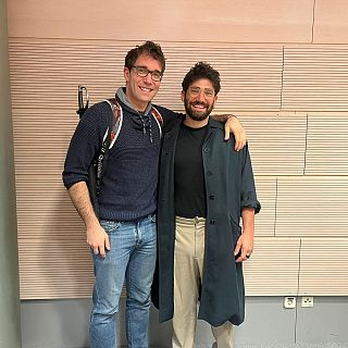 Adrián Salzedo y Pitu Manubens