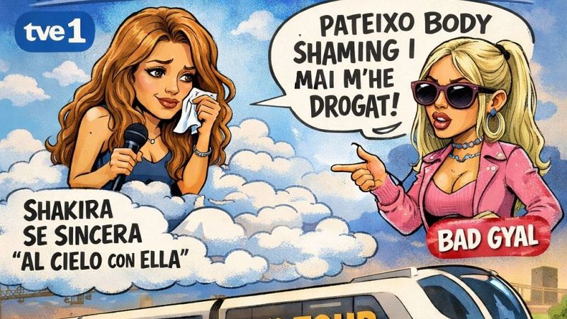 Virals Culturals: Shakira i el seu paper com a mare, Bad Gyal sobre el body shaming i pol�mica a l'entorn Jackson - Xavif�rnia | Escoltar