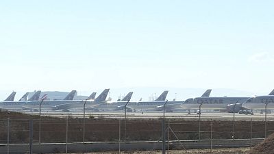 23 aviones de Qatar se refugian en el aeropuerto de Teruel de la guerra en Oriente Medio