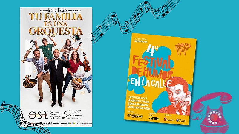 Menudo planazo en Radio 5 - 'Tu familia es una orquesta' y humor en Sepúlveda - 11/04/26 - Escuchar ahora