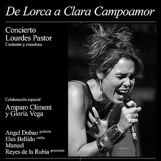 Lourdes Pastor canta a Clara Campoamor y los poetas del 27