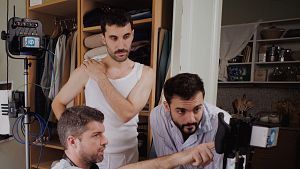 David Moragas estrena la pel�l�cula 'Tots els homes'