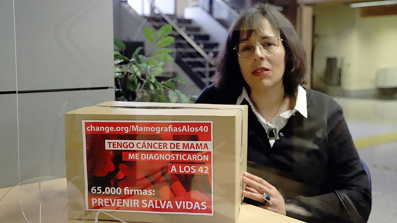 El mat� de R�dio 4 - Mar�a Valera, 42 anys i c�ncer de pit: "El govern espanyol s'ha comprom�s a avan�ar les mamografies als 45 anys" - El mat� de R�dio 4 | Escoltar