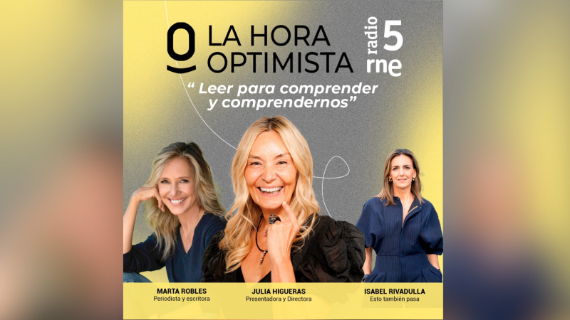 La hora optimista - El poder de los libros, Marta Robles - 12/04/26 - Escuchar ahora