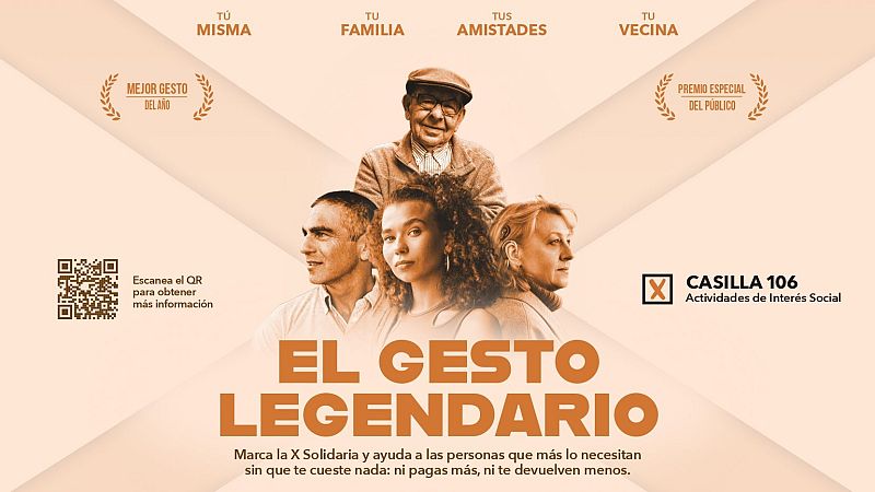 Para que veas - Marca la X Solidaria, un gesto legendario - 14/04/26 - Escuchar ahora