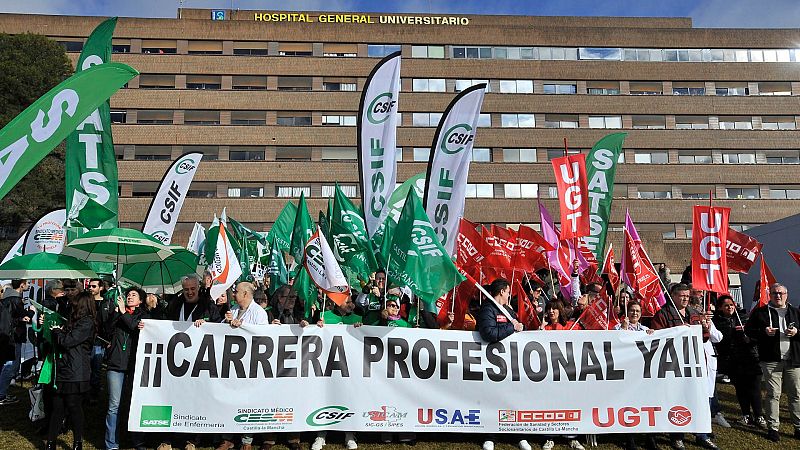 Junta y sindicatos alcanzan un preacuerdo para recuperar la carrera sanitaria - Castilla-La Mancha Informativos | Escuchar