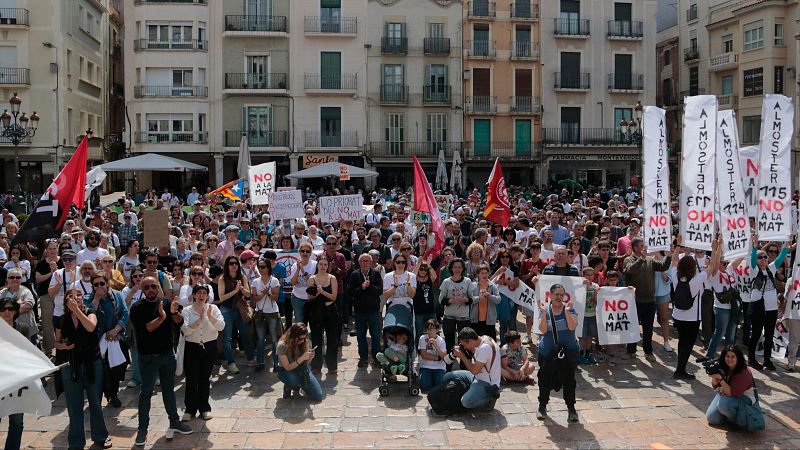 Milers de signatures contra la MAT entre l'Aragó i Tarragona | OLGA RODRÍGUEZ