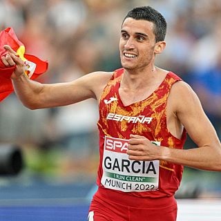 Mariano García, campeón del mundo de 1500m