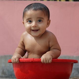 Cada quant s'han de dutxar (o banyar) els infants