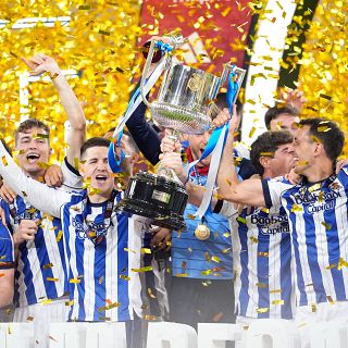 La Real Sociedad levanta su cuarta Copa del Rey