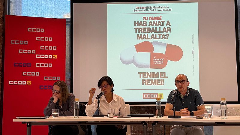Més de la meitat dels treballadors catalans van treballar malalts el 2025