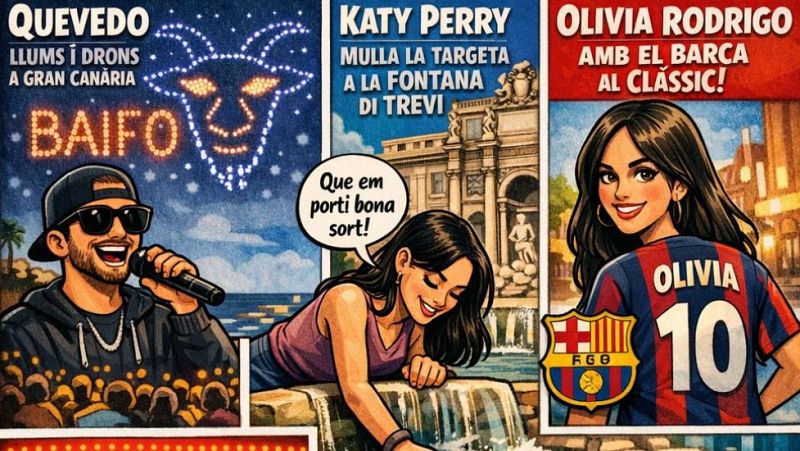 Virals Culturals: Quevedo fa un espectacle sorpresa, targetes de cr�dit a la Fontana di Trevi i els tom�quets es comuniquen - Xavif�rnia | Escoltar